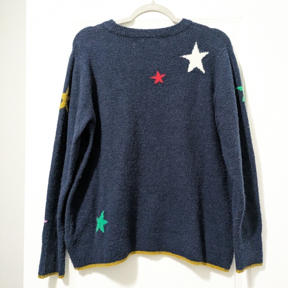 Joules Women's Star Print Sweater - Picture 6 of 6